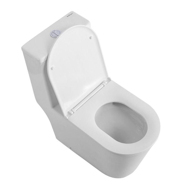 Унитаз-моноблок напольный BelBagno Tre BB673CP-MN-TOR/SC