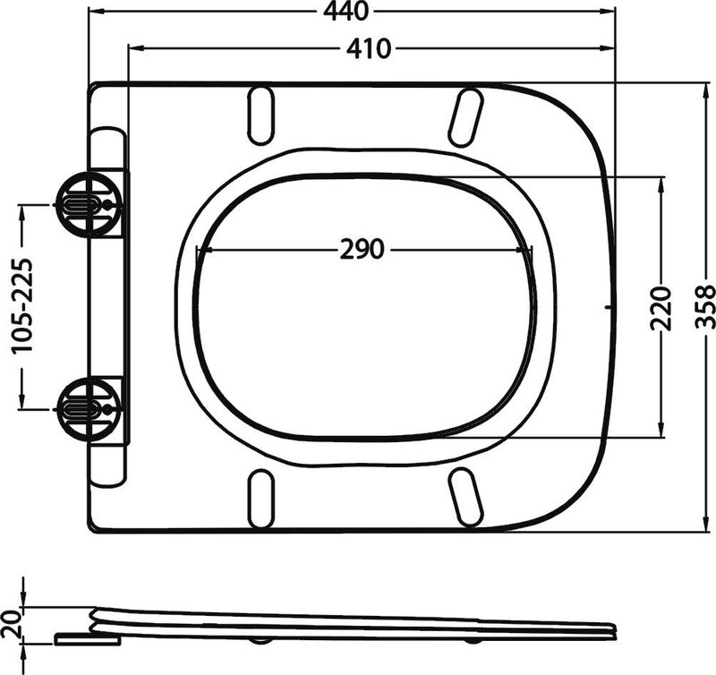 Унитаз-компакт напольный BelBagno Prado BB10150CP