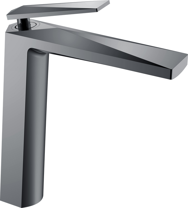 Смеситель для раковины Boheme Venturo 372-SGM, shine gun metal