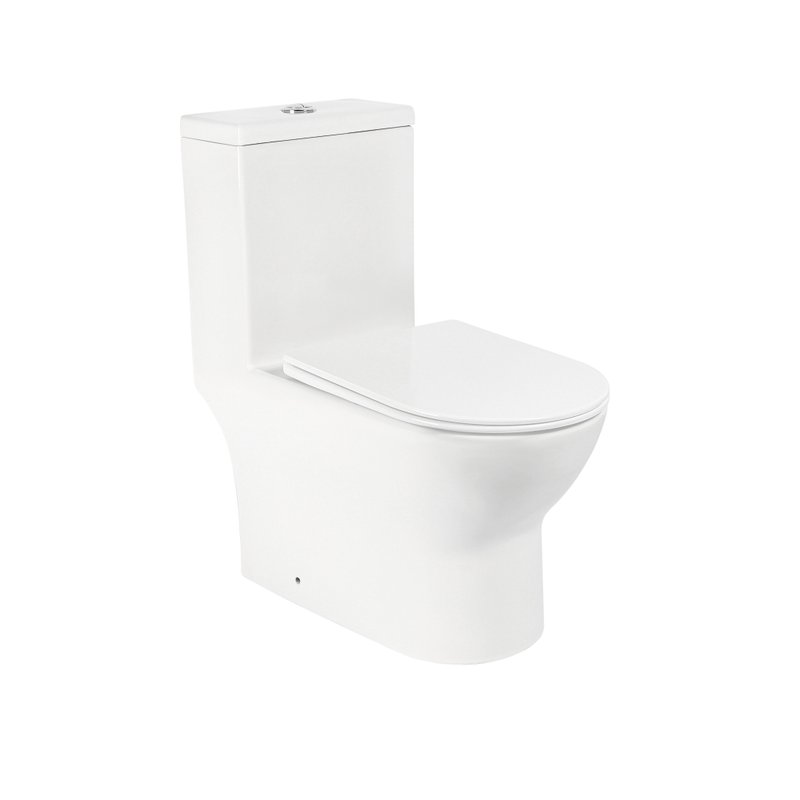 Унитаз-моноблок напольный Royce Bianco RCT-131604WH