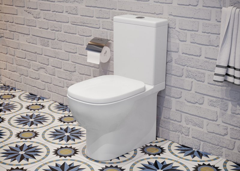 Унитаз-компакт напольный Sanita luxe Quadro Comfort