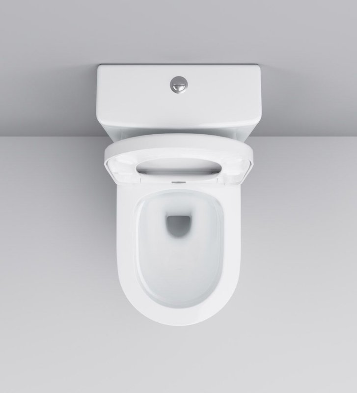Унитаз-компакт напольный AM.PM Spirit V2.0 C708600WH FlashClean с микролифтом