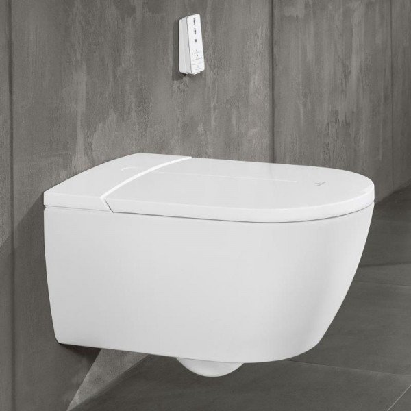 Умный унитаз подвесной Villeroy & Boch Viclean V0E100R1