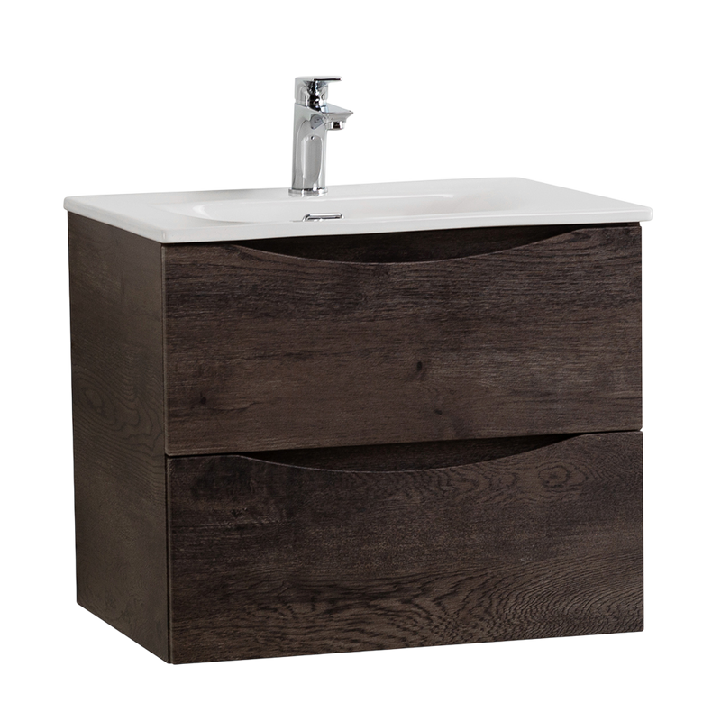 Тумба под раковину без столешницы BelBagno Marino-cer-mini 50 подвесная, rovere nature grigio