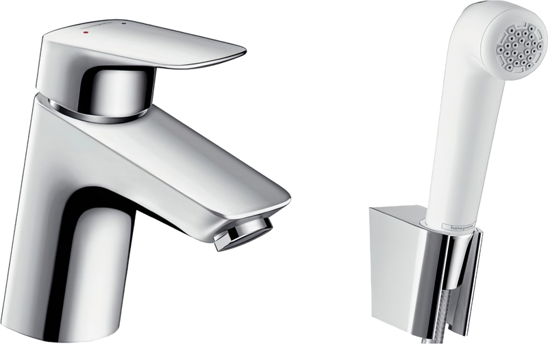 Комплект для раковины Hansgrohe Logis 71290000, с гигиеническим душем