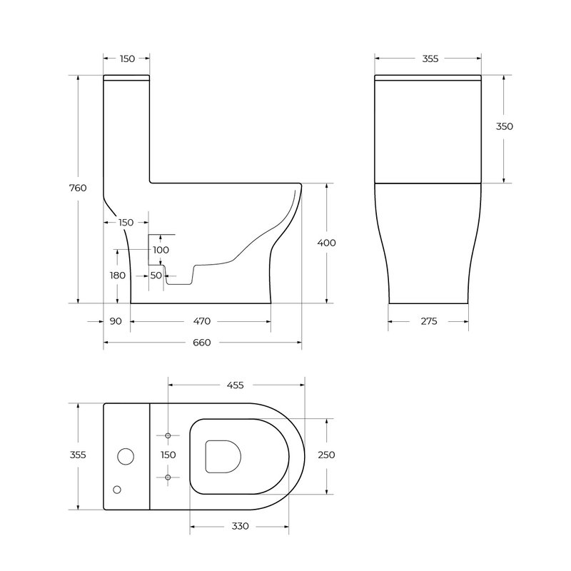 Унитаз-моноблок напольный BelBagno Neon BB8617CPR-MN/SC