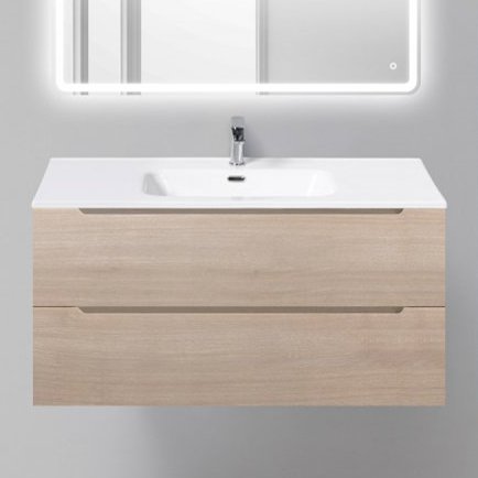 Тумба под раковину без столешницы BelBagno Etna 100 rovere grigio