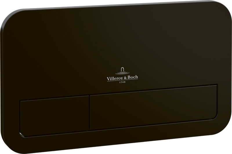 Кнопка смыва для унитаза Villeroy & Boch Viconnect 922490AN пластик, цвет black matt