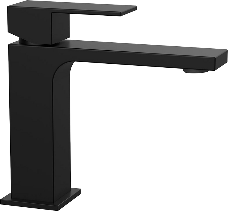 Смеситель для раковины Vincea Cube VBF-1C01MB, черный