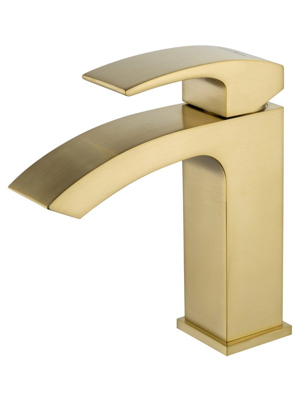 Смеситель для раковины Wonzon & Woghand Fit WW-88139009-BG, брашированное золото