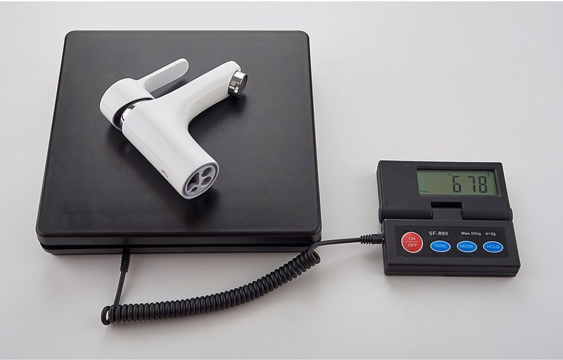 Смеситель для раковины Ledeme L1003W, белый