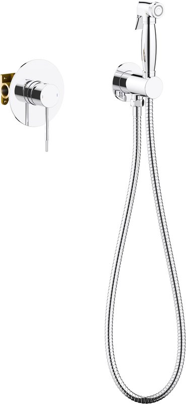 Гигиенический душ Timo Saona 2389/00SM, со смесителем, С ВНУТРЕННЕЙ ЧАСТЬЮ, хром