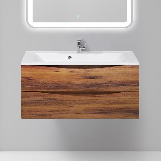 Тумба под раковину без столешницы BelBagno Marino 100 rovere ciliegio