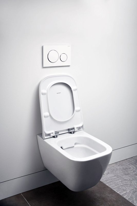 Унитаз подвесной Geberit Smyle Square 500.683.01.1