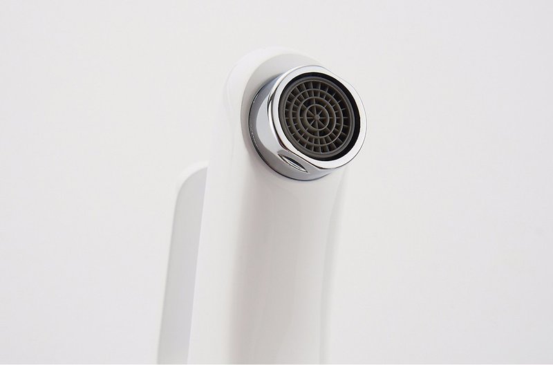 Смеситель для раковины Ledeme L1003W, белый