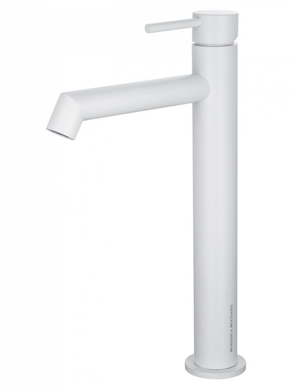 Смеситель для раковины Wonzon & Woghand WW-H1064-MW, белый матовый