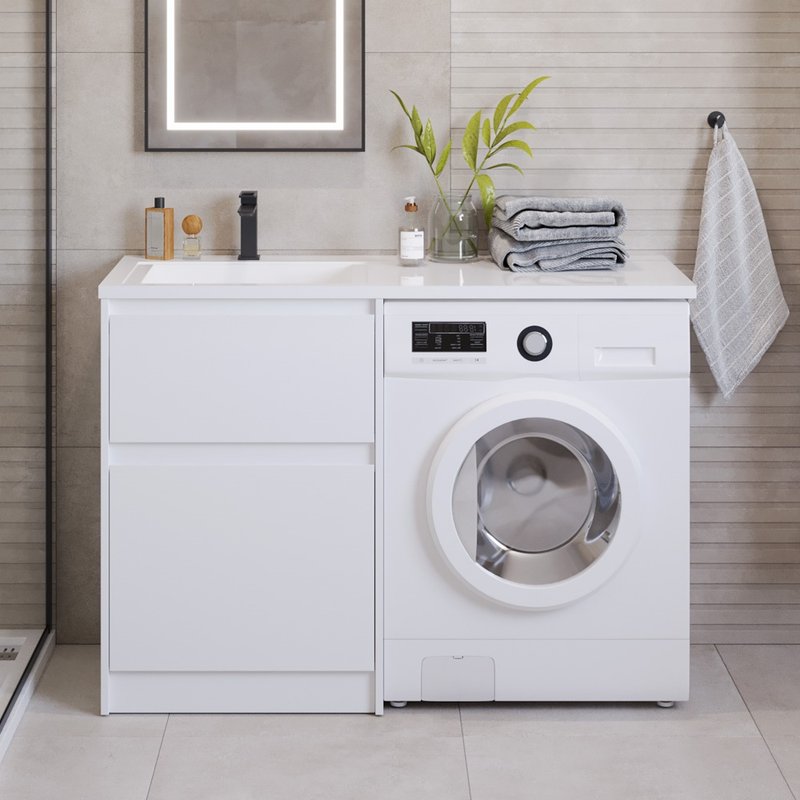 Тумба под раковину без столешницы BelBagno Kraft -LVD 60 bianco opaco