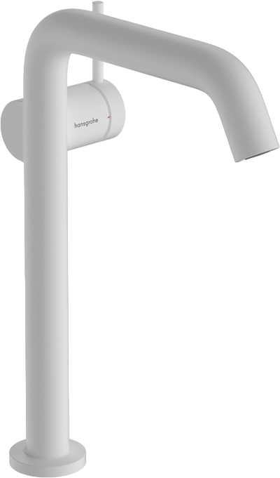 Смеситель для раковины Hansgrohe Tecturis S Fine 240 CoolStart 73370700, матовый белый
