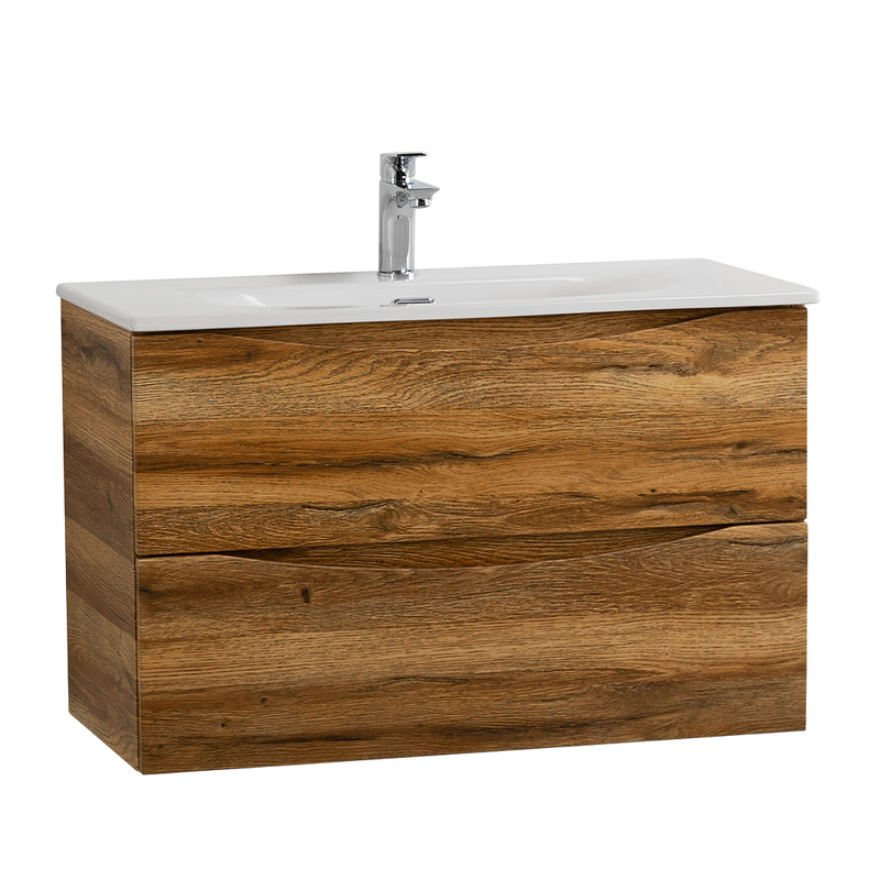 Тумба под раковину без столешницы BelBagno Marino-cer-mini 70 подвесная, rovere rustico