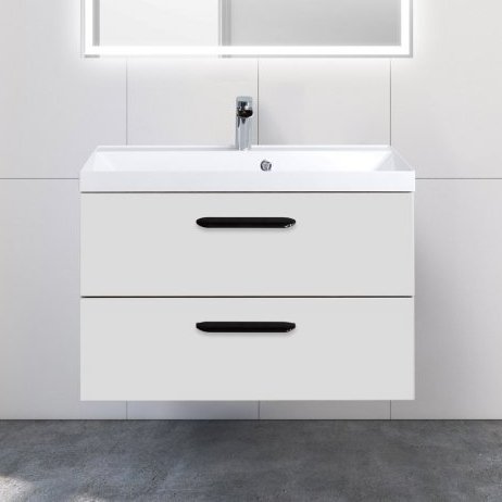 Тумба под раковину без столешницы BelBagno Aurora 80 bianco lucido