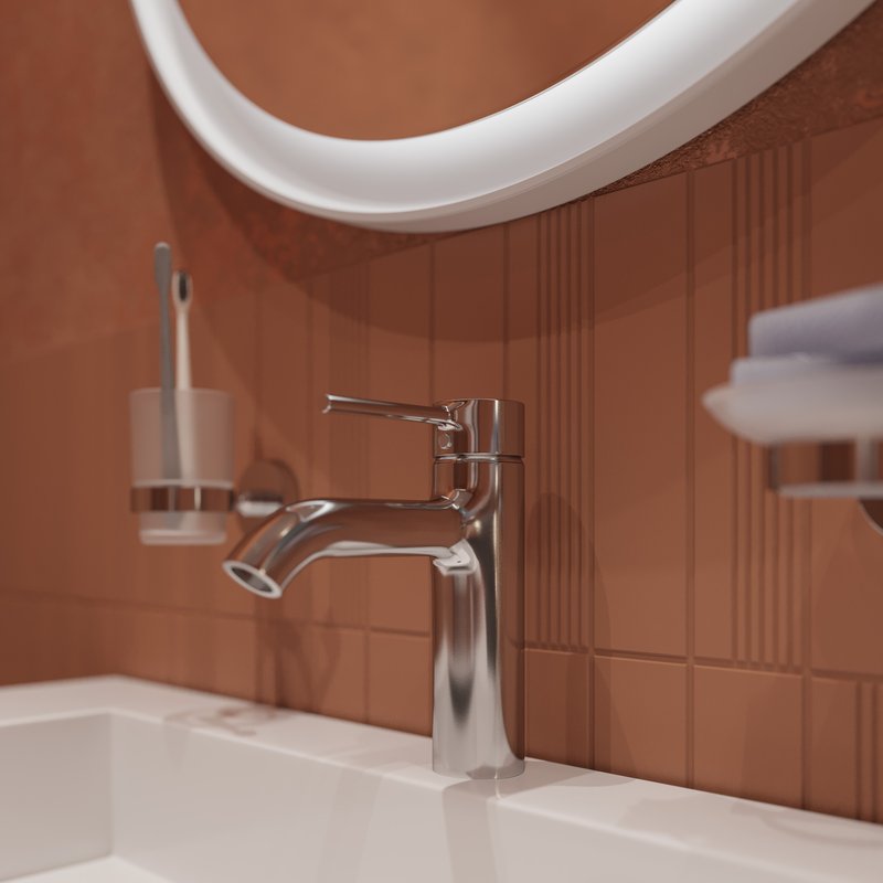 Смеситель для раковины Kludi Bozz 382880576, хром