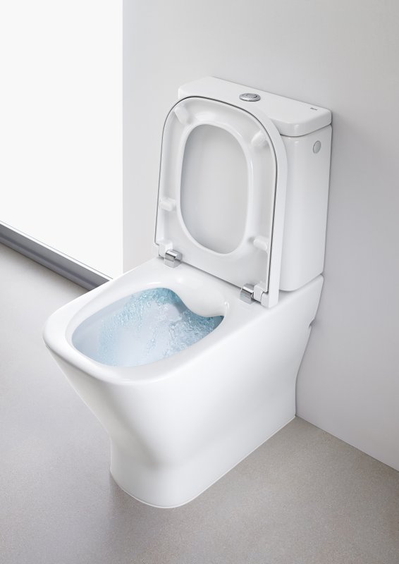 Унитаз-компакт напольный Roca Gap Clean Rim