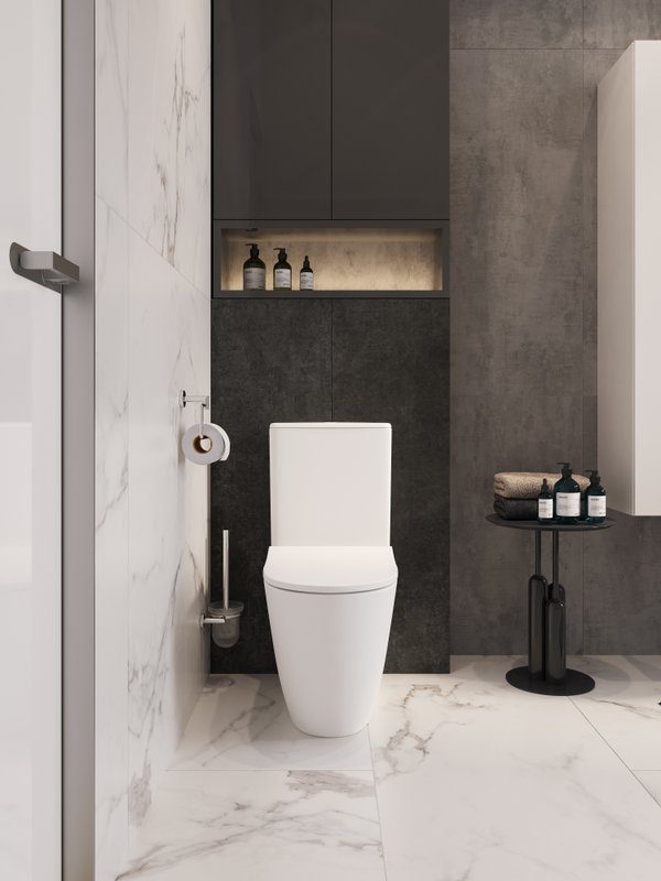 Унитаз-компакт напольный VitrA Sento Rim-Ex 9830B003-7203