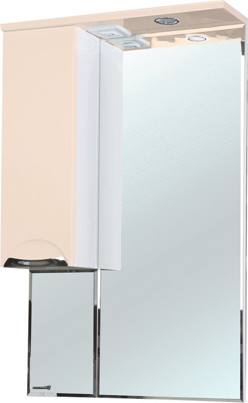Зеркало Bellezza Альфа 65 L, бежевое