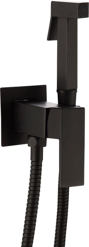Гигиенический душ Frap F7506-6, со смесителем, С ВНУТРЕННЕЙ ЧАСТЬЮ, черный