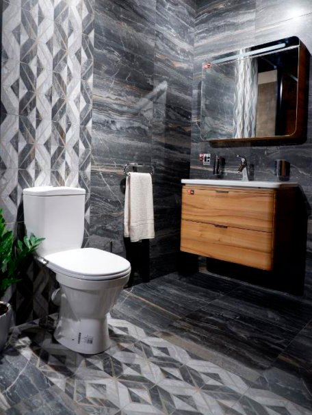 Унитаз-компакт напольный Norm Blanc 9837B099-7201