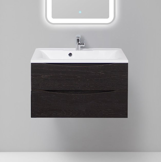 Тумба под раковину без столешницы BelBagno Marino 80 rovere cioccolato amaro