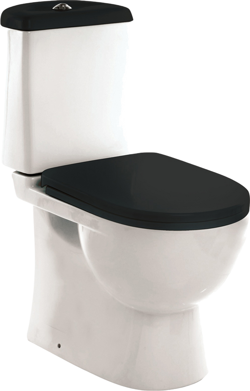 Унитаз-компакт напольный Sanita luxe Best Color Black