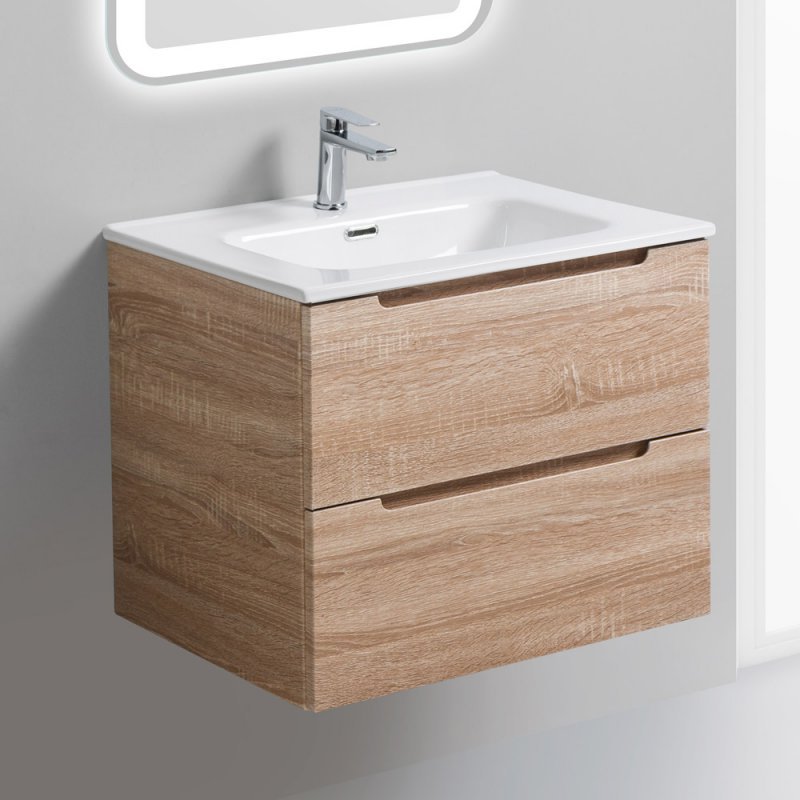Тумба под раковину без столешницы BelBagno Etna 60 rovere bianco