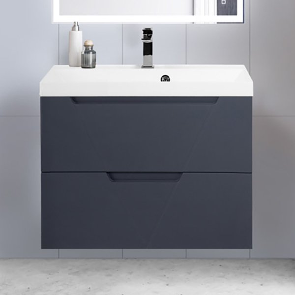 Тумба под раковину без столешницы BelBagno Vittoria 70 подвесная, grigio opaco