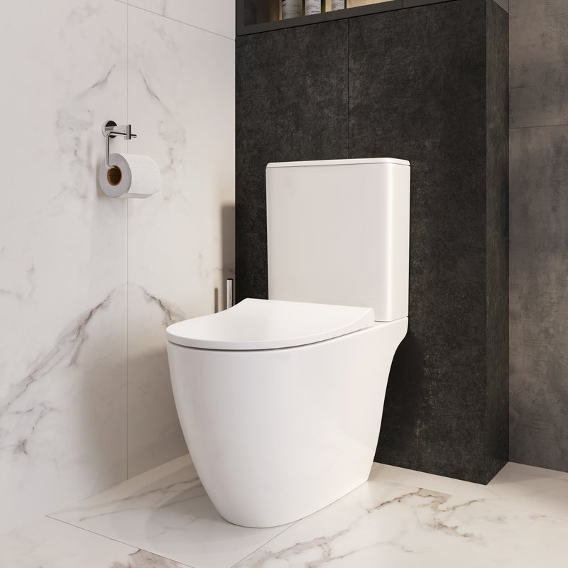 Унитаз-компакт напольный VitrA Sento Open-Back 9830B003-7204