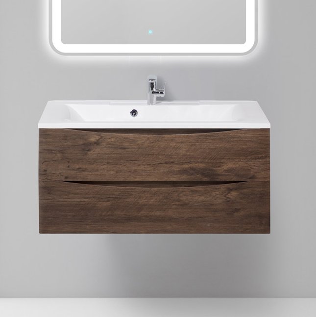 Тумба под раковину без столешницы BelBagno Marino 100 rovere moro