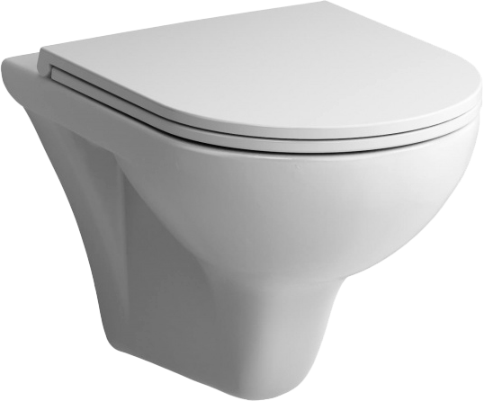 Унитаз подвесной AM.PM Gem C901700SC, безободковый