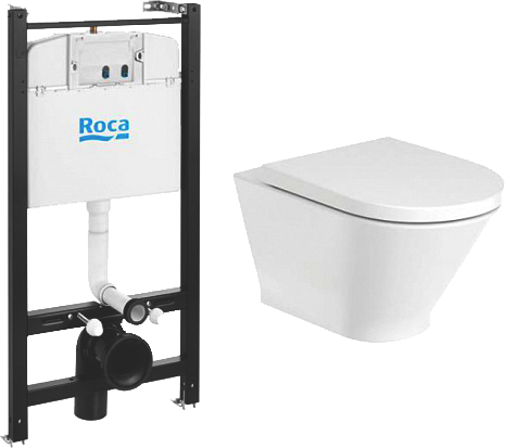 Комплект 3 в 1 Roca Victoria 893105000 с микролифтом