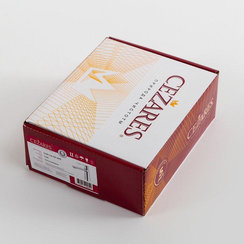 Смеситель Cezares Lux LS-01-W0, хром