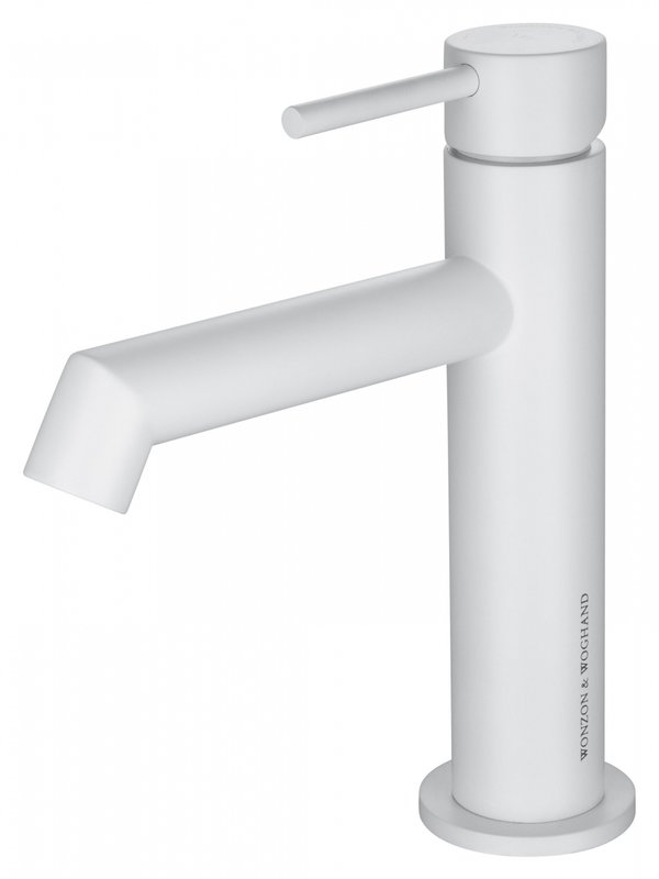 Смеситель для раковины Wonzon & Woghand WW-H1063-MW, белый матовый