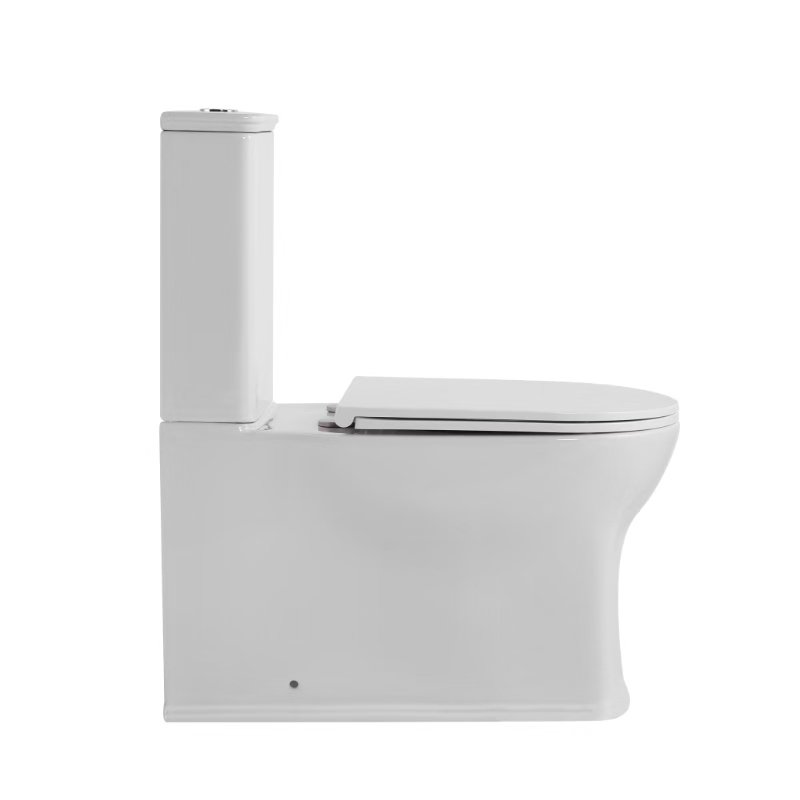 Унитаз-компакт напольный SantiLine SL-5042, белый