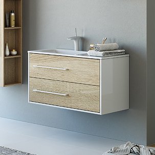 Тумба под раковину без столешницы Aqwella 5 stars Miami 90 L