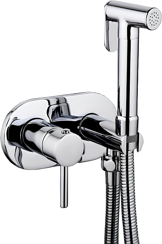 Гигиенический душ Haiba HB515 HB5515, со смесителем, хром