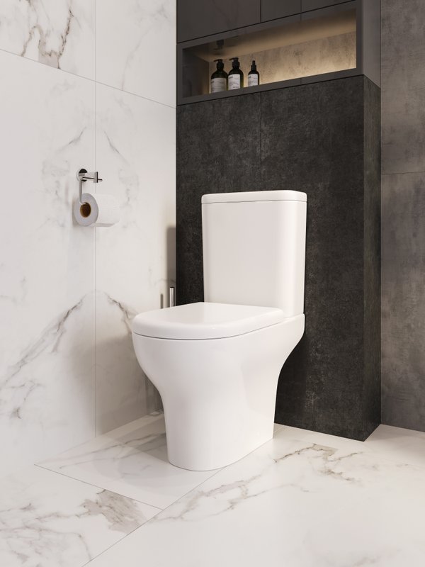Унитаз-компакт напольный VitrA Zentrum Open-back 9824B003-7207