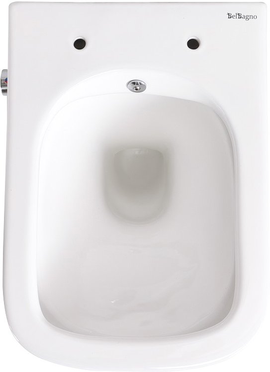 Унитаз подвесной BelBagno Due BB3103CHR-BS/SC