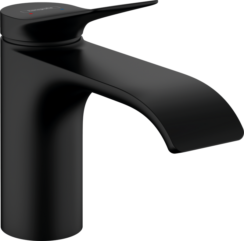 Смеситель для раковины Hansgrohe Vivenis 80 75010670, матовый черный