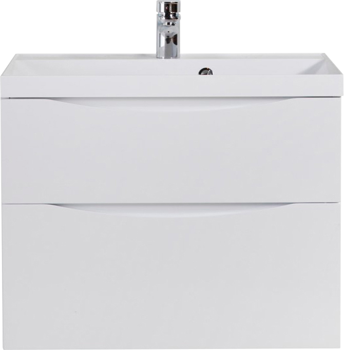 Тумба под раковину без столешницы BelBagno Marino H60 bianco lucido, 80 см