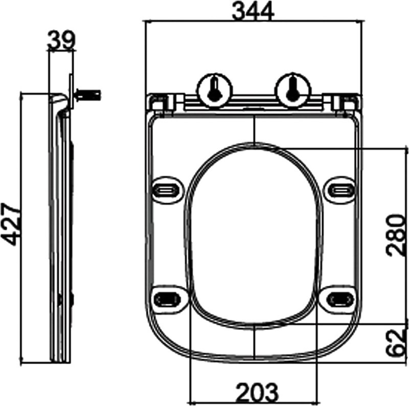 Крышка-сиденье BelBagno BB2322SC с микролифтом