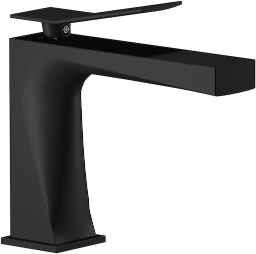 Смеситель для раковины IB Rubinetterie Wave WA200NP, matt black