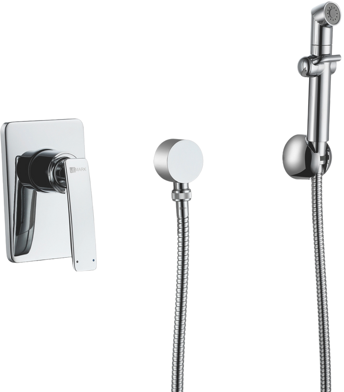 Гигиенический душ Lemark Bellario LM6819C, со смесителем, С ВНУТРЕННЕЙ ЧАСТЬЮ